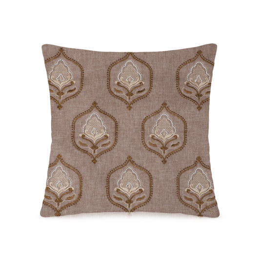 Linen Goofy Cushion Covers (Dusty Brown)