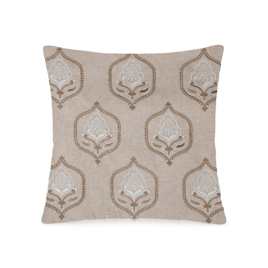 Linen Goofy Cushion Covers (Beige)