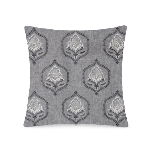 Linen Goofy Cushion Covers (Grey)
