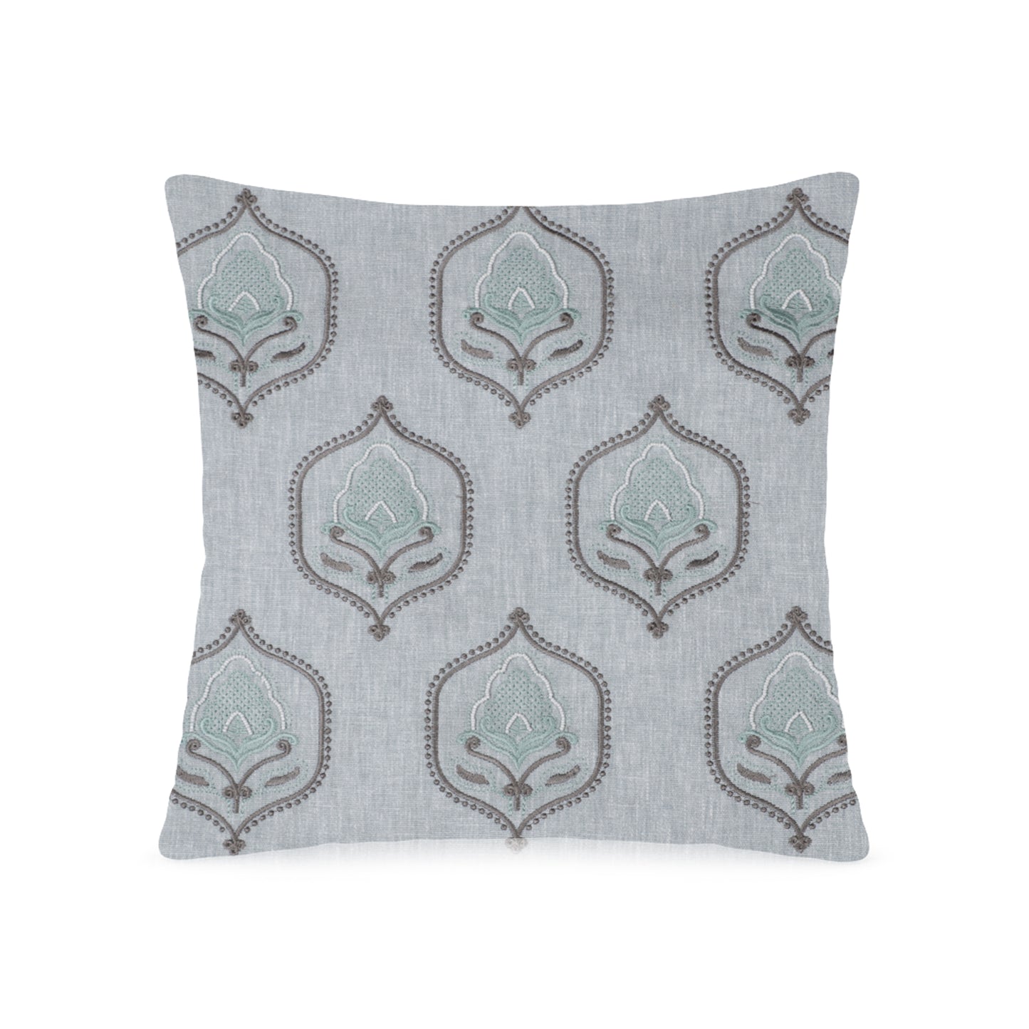 Linen Goofy Cushion Covers (Dusty Blue)