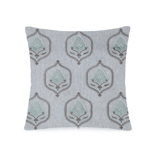 Linen Goofy Cushion Covers (Dusty Blue)