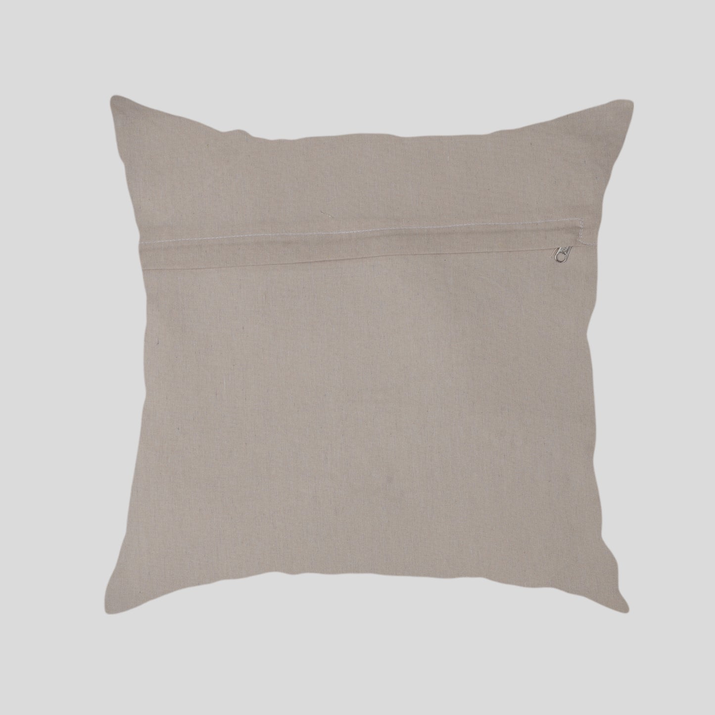 Linen Parampara Cushion Cover (Choco Brown)