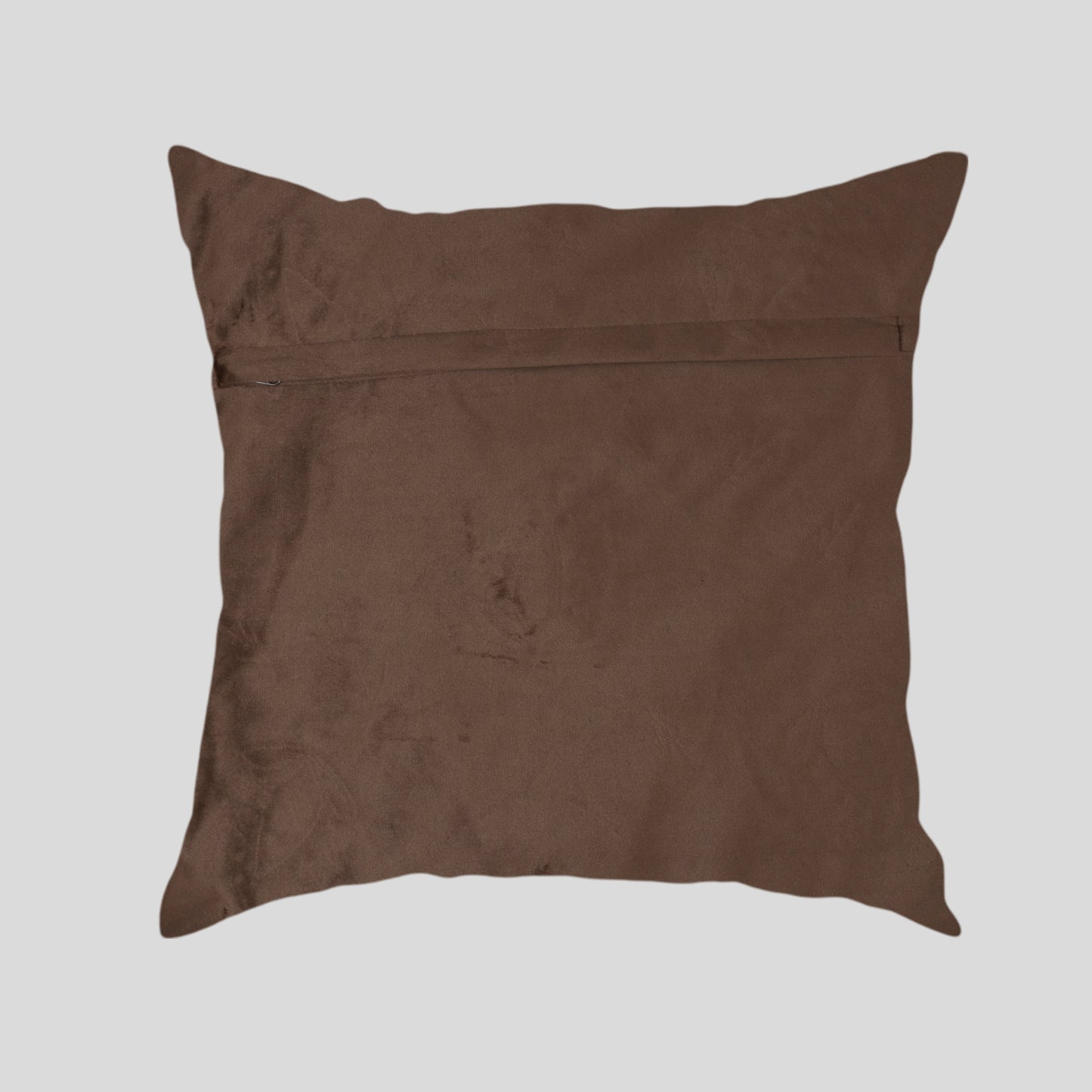 Dusty Rose Botanical Cushion Cover (Brown)