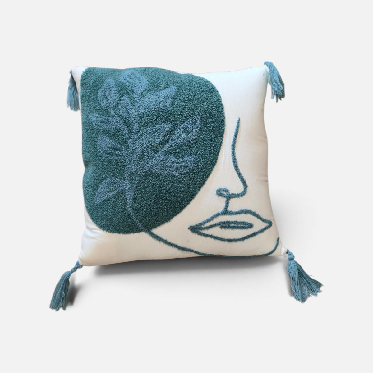 The Lineage Silhouette Tufted Cushion Cover (Set of 5)