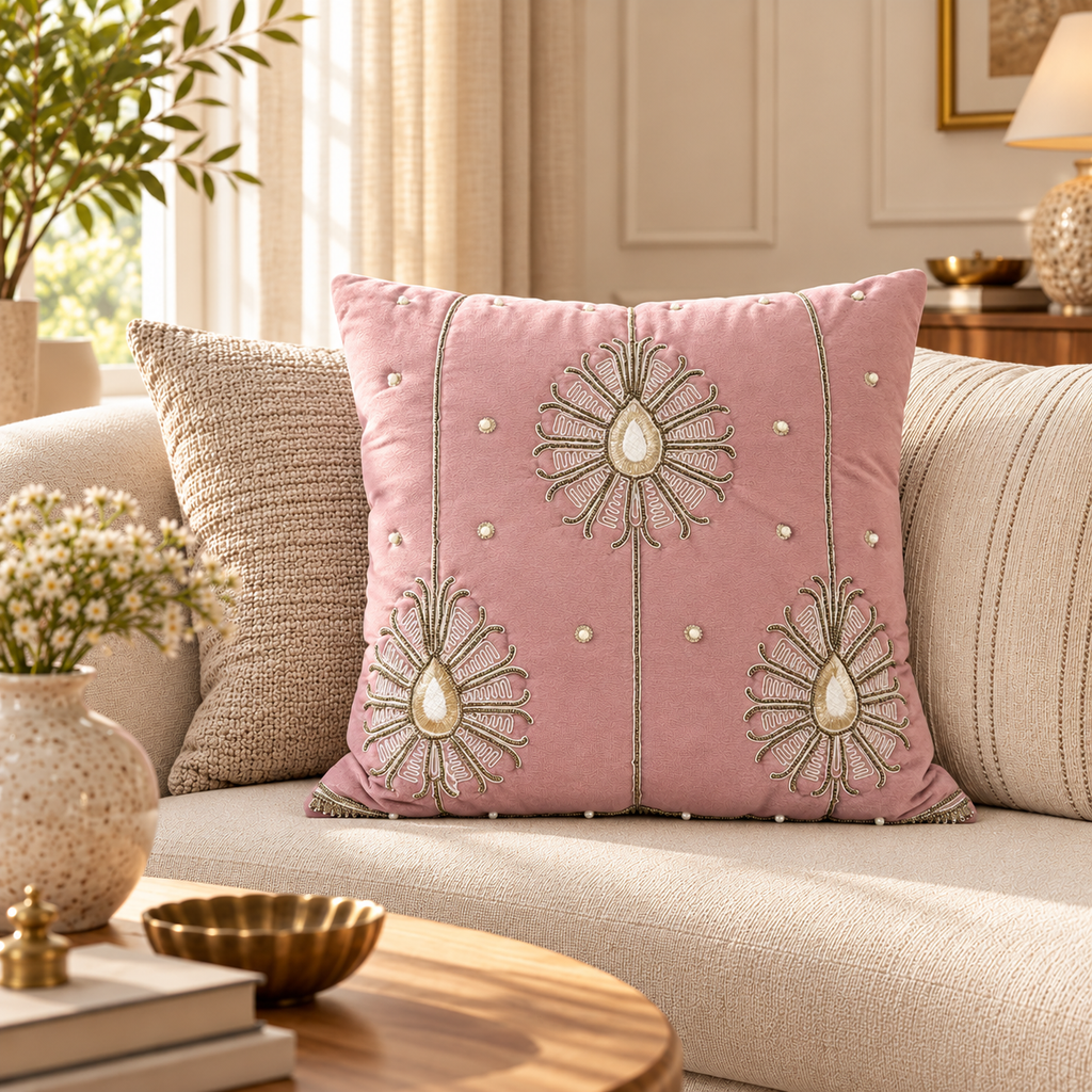 Aurelia Embroidered Cushion Set of 2