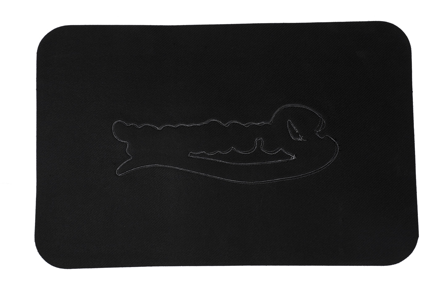 Dreamer Script Door Mat — Slate Gold
