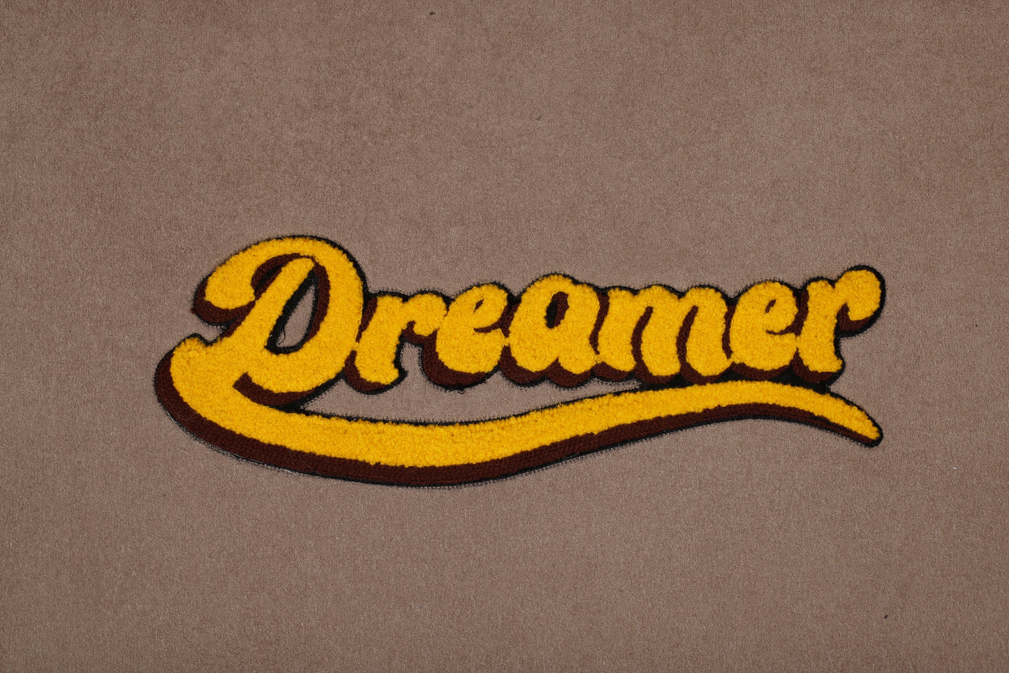 Dreamer Script Door Mat — Brown