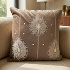 Chocolate brown Cushion hero image