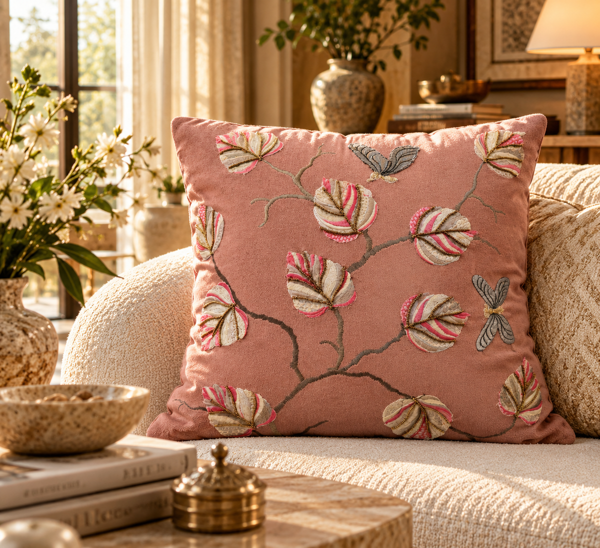 Autumn Flora Cushion Cover (set of 2)