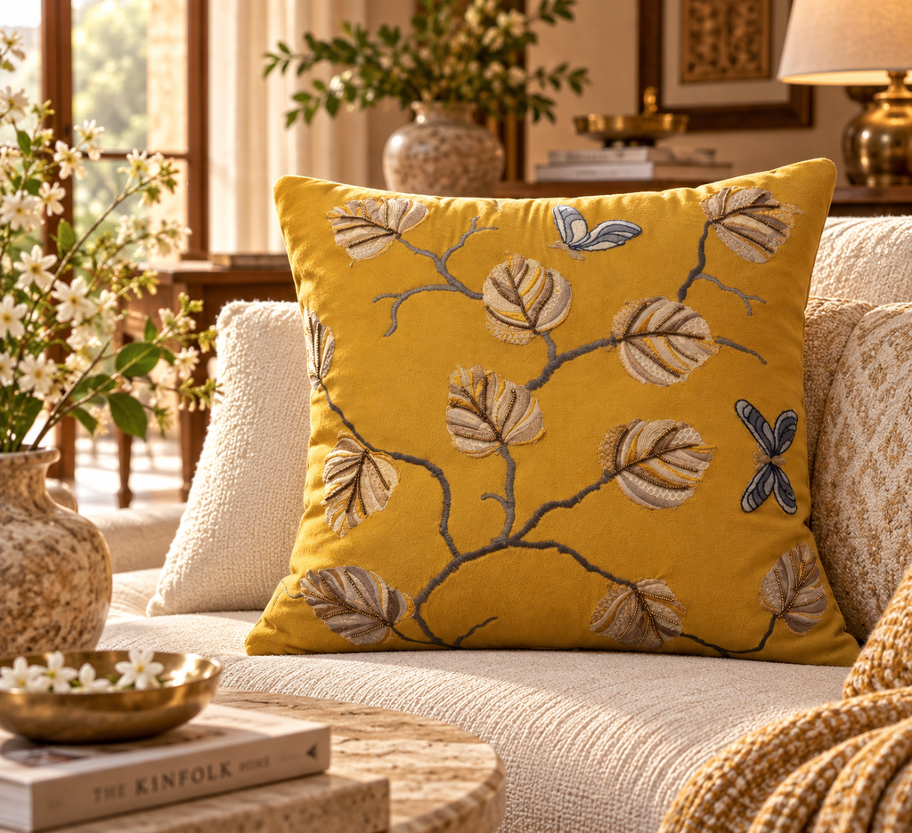 Autumn Flora Cushion Cover (set of 2)