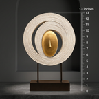Golden Halo Minimalist Figurine
