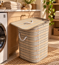 Coastal Weave bamboo Laundry bag