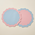 Bohemian Reversible table mat set of 6