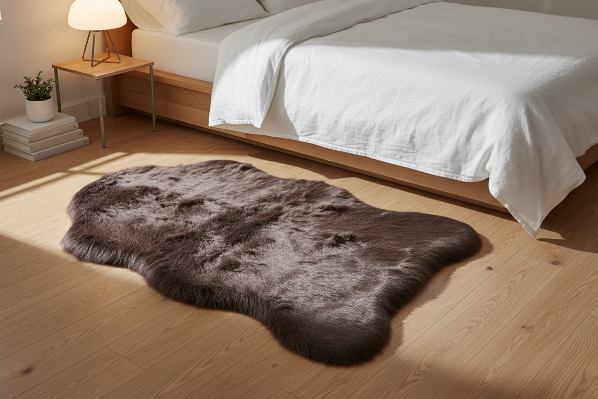 Plush Faux Fur Accent Mat