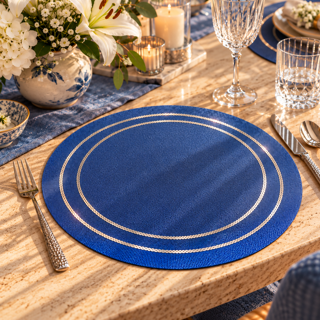 Subtle Shimmer Table Mat (Set of 6)